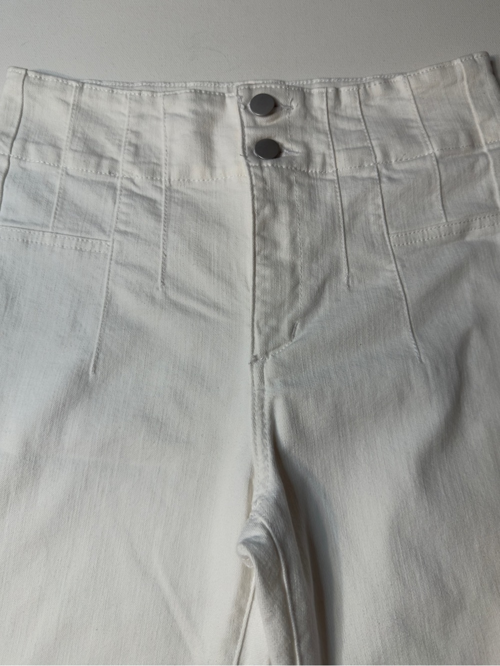 EUC Women's White Altar'd State High-Waist Flared Jeans Size 27/30"Inseam (KB11) - Picture 4 of 9